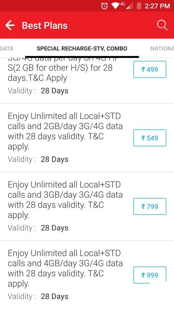 Airtel 4GB 999卢比套餐 & 奖励30GB优惠：您需要了解的一切