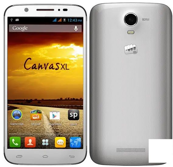 Micromax Canvas XL A119，6英寸显示屏，四核处理器，售价13,990卢比