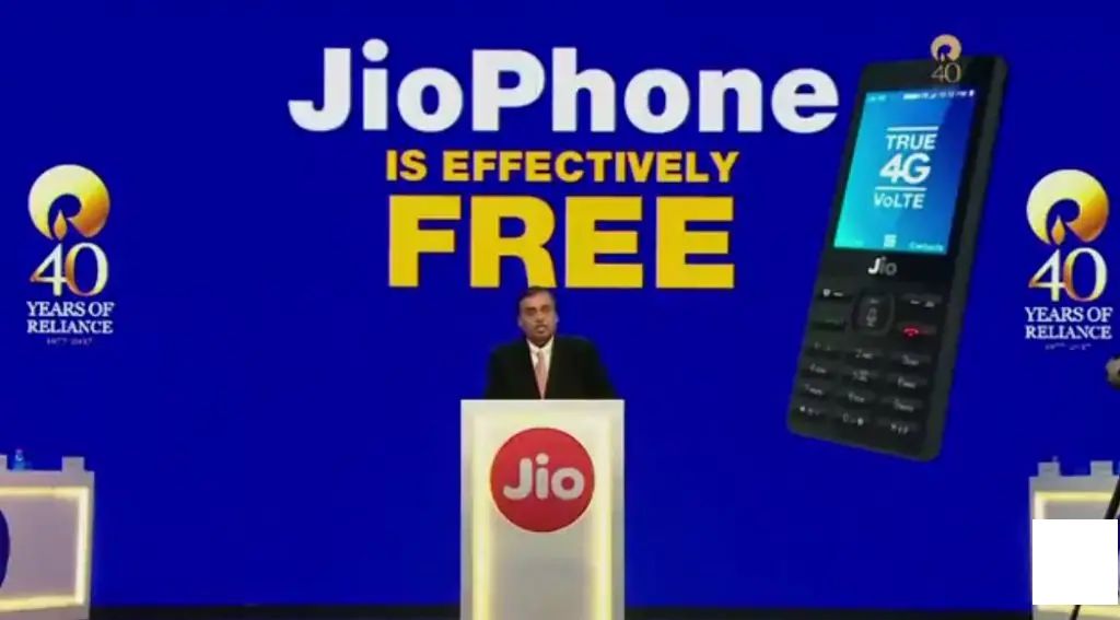 JioPhone 4G LTE功能手机并非免费，您需要了解的一切