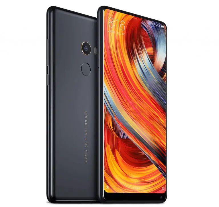 小米MIX 2 launch with bezel-less display and curved ceramic body