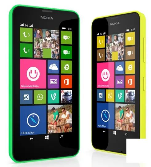 诺基亚Lumia 630双卡版在印度上市，售价为11,500卢比，单卡版售价为10,500卢比。