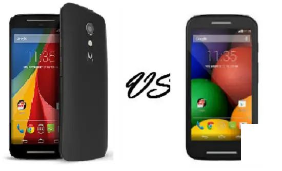 新Moto G VS Moto E比较概述